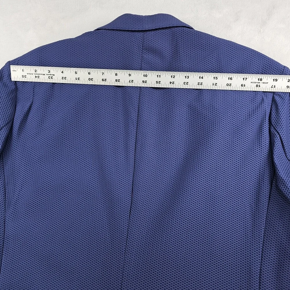 NEW Twillory AIR Blazer Mens 48L Tailored Fit Fit:T Ventilated Unstructured Blue